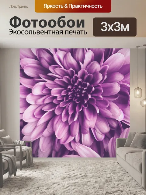 Фотообои Хризантема Цветок Цветок Винтаж