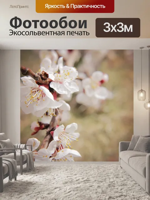 Фотообои Цветы