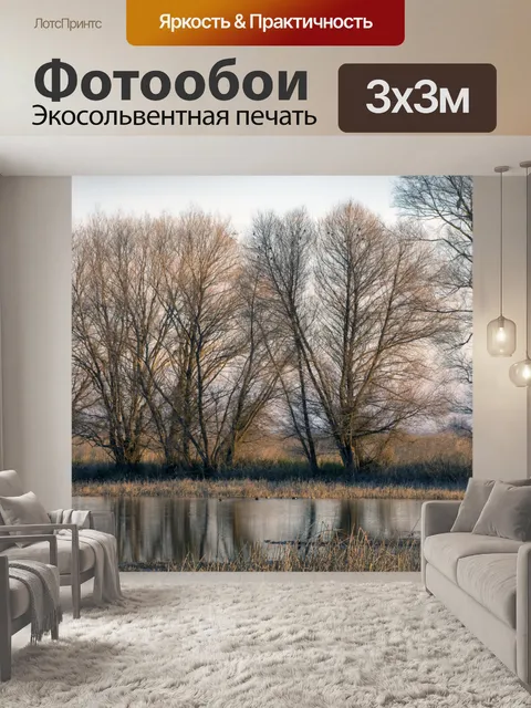 Фотообои Водно-болотные угодья