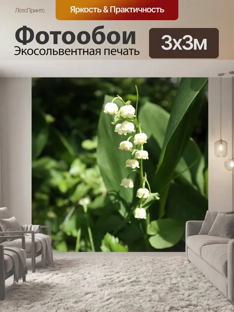 Фотообои Ландыш