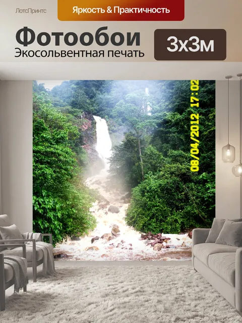 Фотообои Потоковая индийский национальный парк