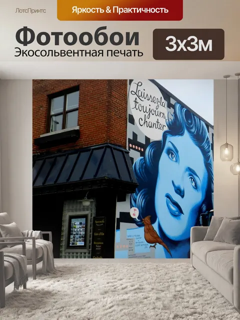 Фотообои Уличное искусство - Монреаль 2014 (1)