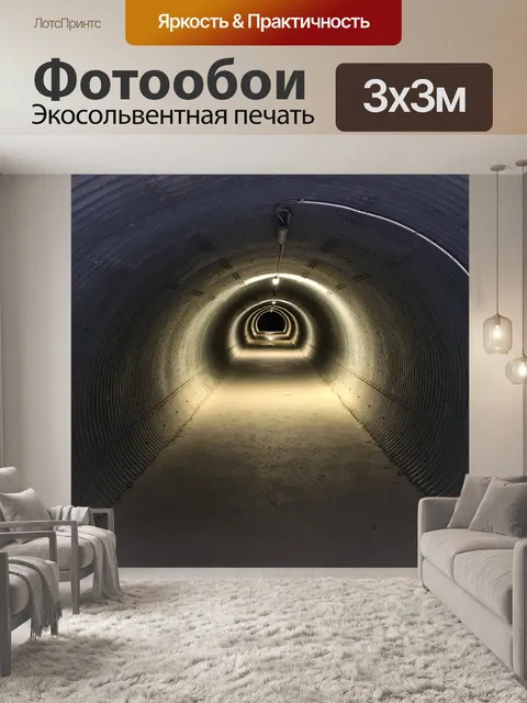 Фотообои Туннель
