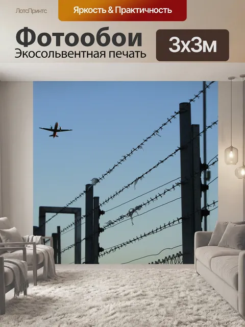 Фотообои Взлет самолета