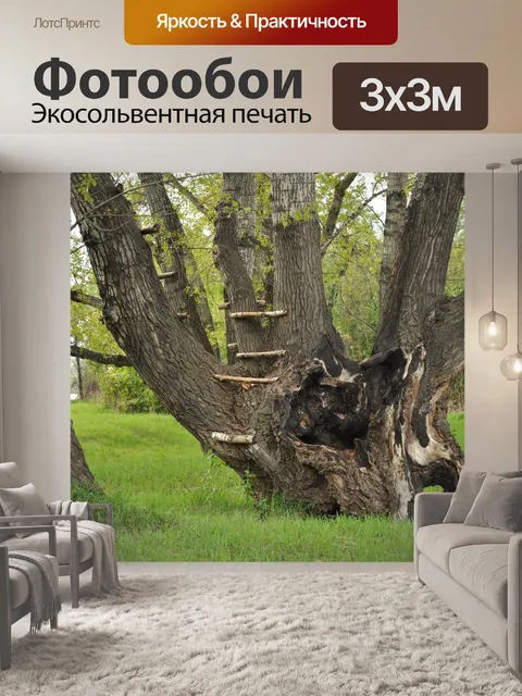 Фотообои Необычное дерево
