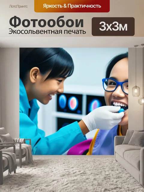 Фотообои стоматологическая помощь людям с ограниченными возможностями