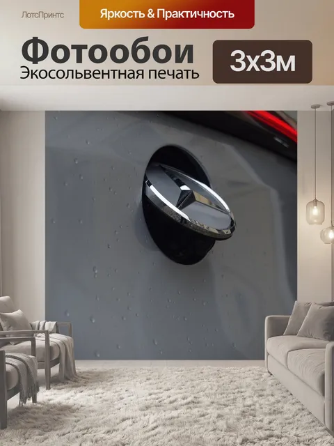 Фотообои Мерседес камера заднего вида