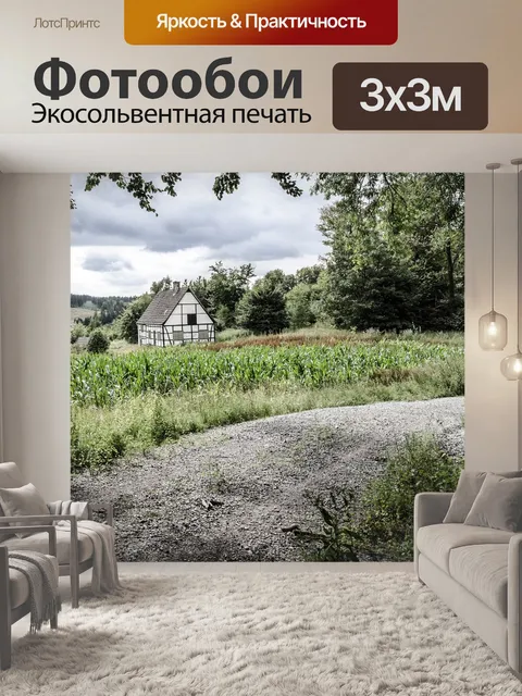 Фотообои Хижина