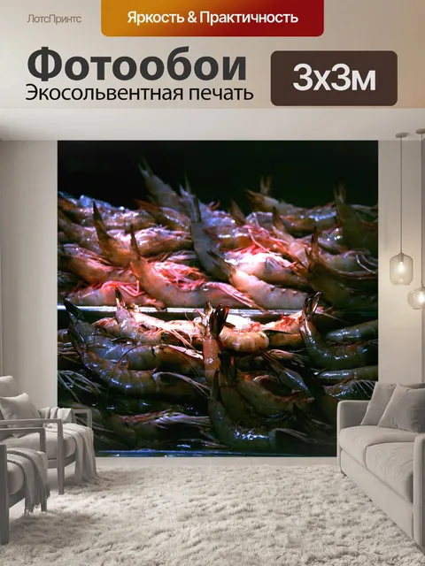Фотообои Креветка