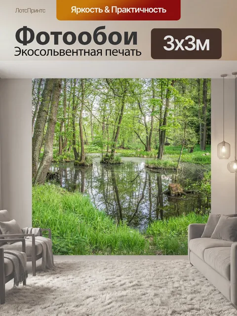 Фотообои Водно-болотное угодье