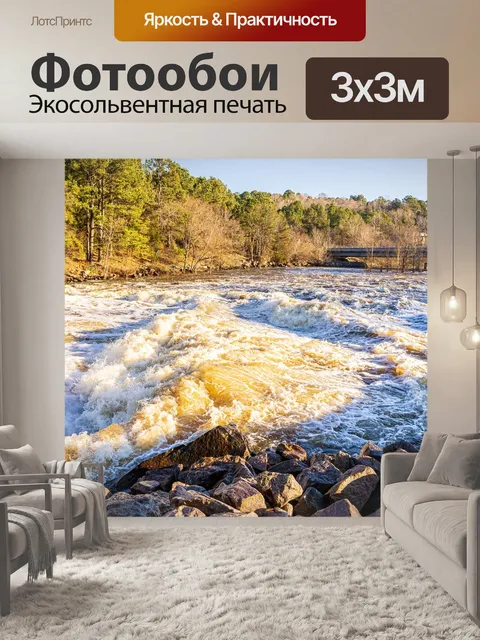 Фотообои Зимнее наводнение