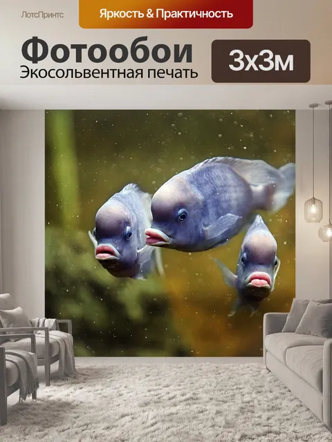 Фотообои Рыбы