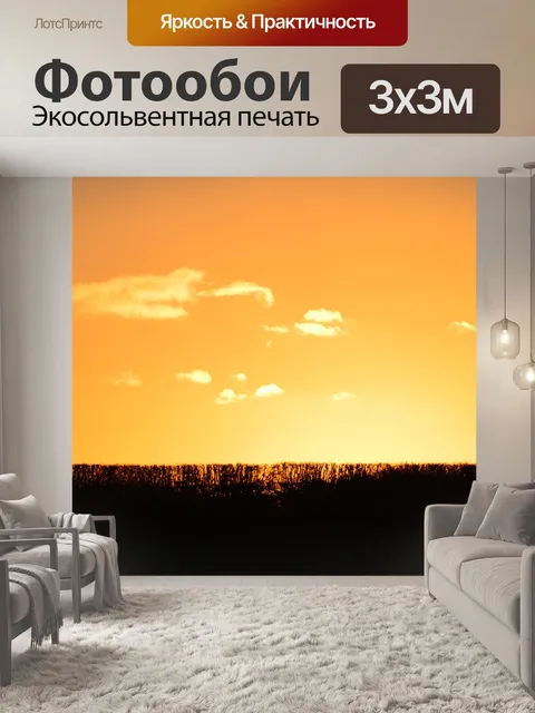 Фотообои Заход солнца