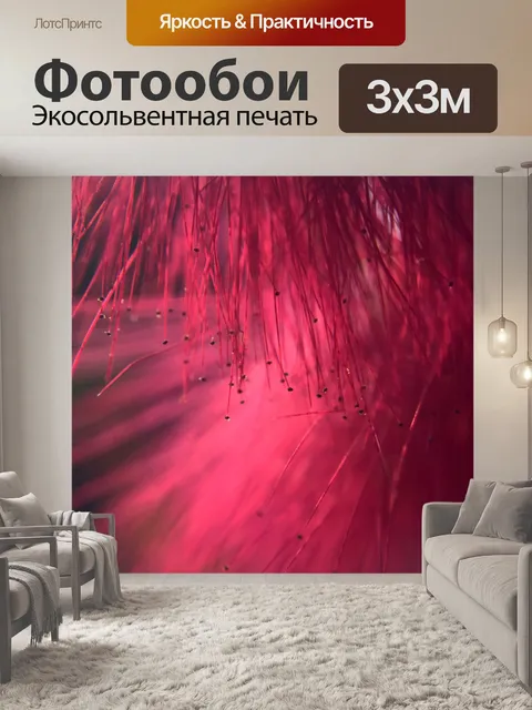 Фотообои Цветочный макрос 13