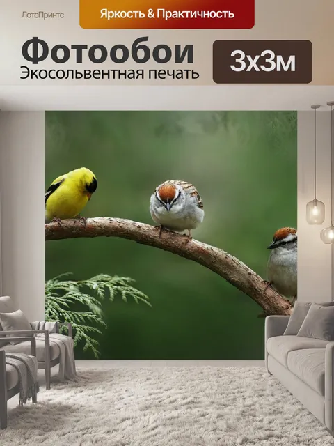 Фотообои Воробей