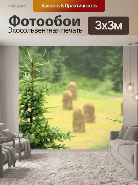Фотообои Деревня