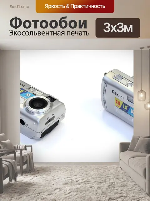 Фотообои Digital camera