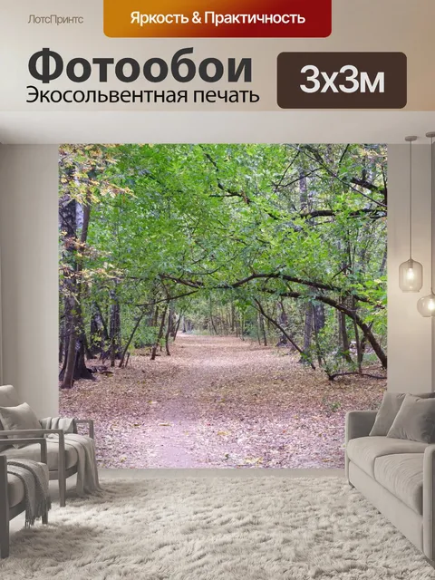 Фотообои лес, парк