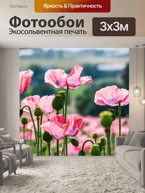 Фотообои Мак