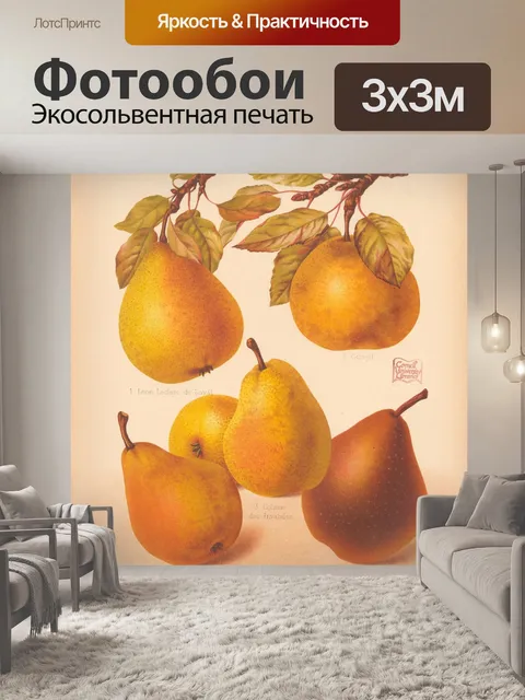 Фотообои Старинный фруктовый сад