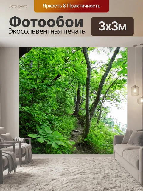 Фотообои Тропинка в лесу