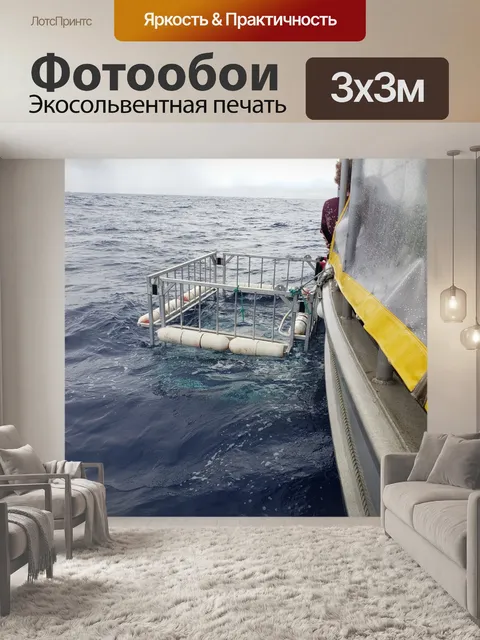 Фотообои Акула танк
