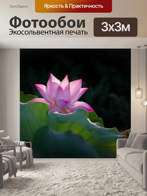 Фотообои лотос