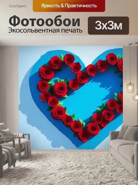 Фотообои символ любви и надежды