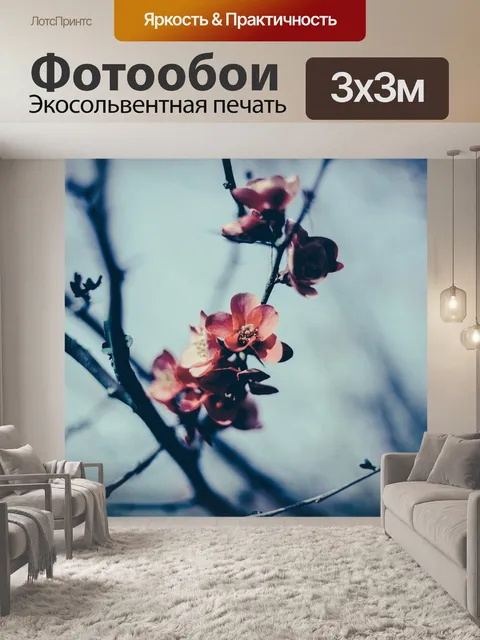 Фотообои Цветы