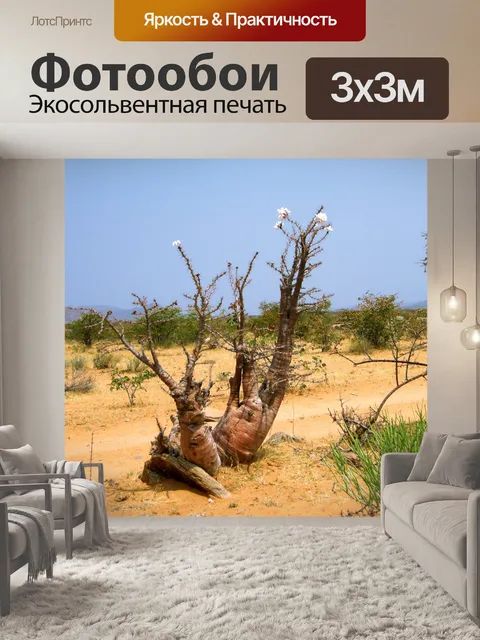 Фотообои Цветущее дерево тернист