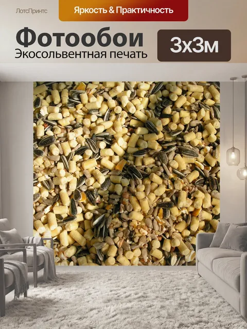 Фотообои Птиц еда