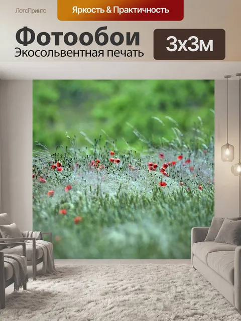 Фотообои Мак