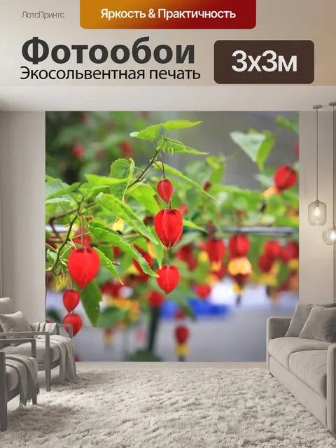 Фотообои Цветочный садик