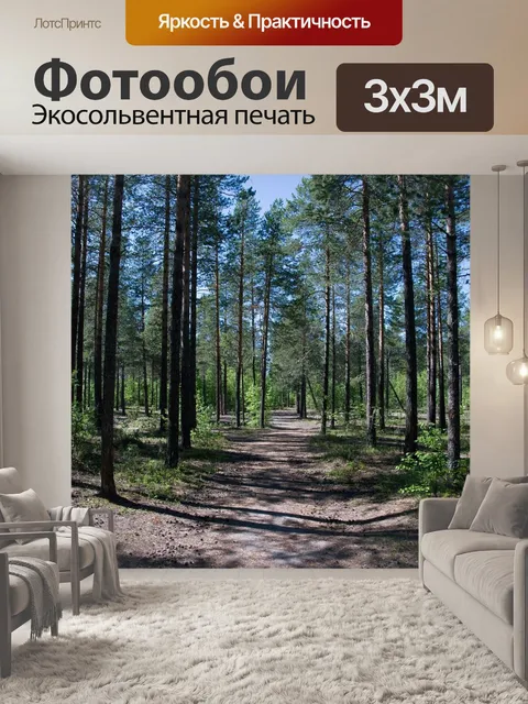 Фотообои Сосновый бор