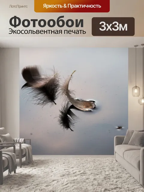 Фотообои Перья