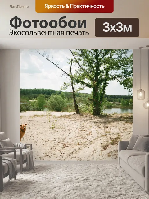 Фотообои Демблин и собака гражданской