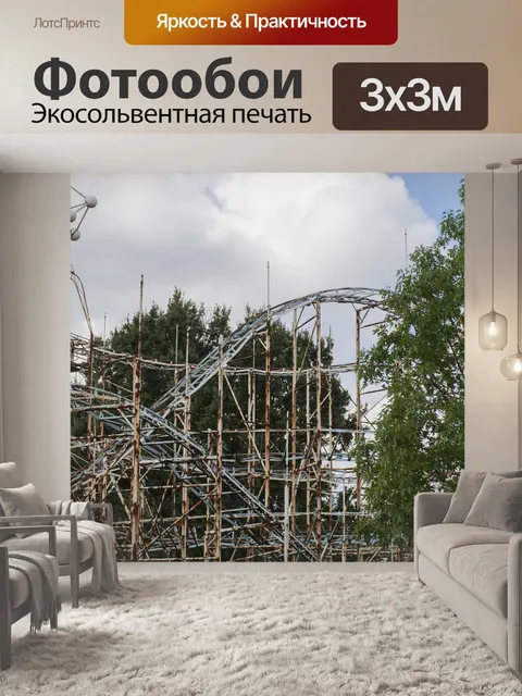 Фотообои Едет
