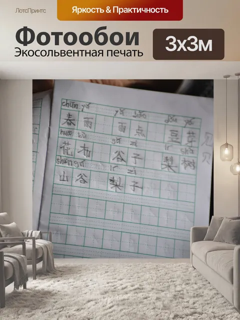 Фотообои Китайские иероглифы