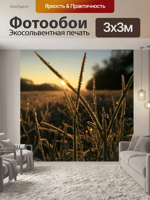 Фотообои Трава