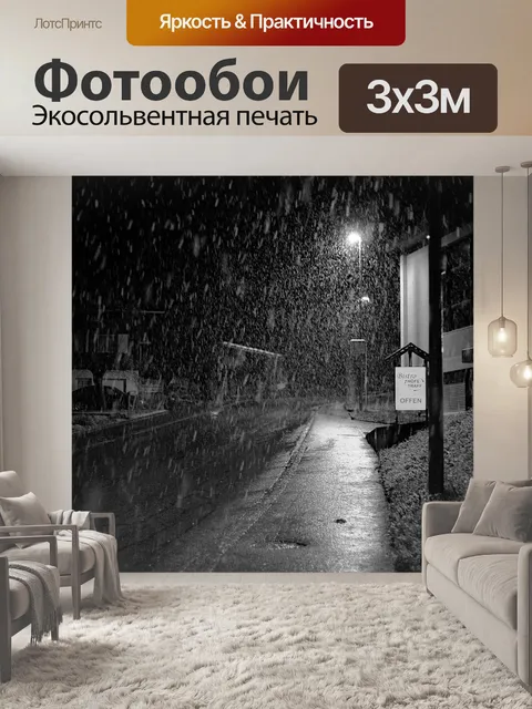 Фотообои Дождь