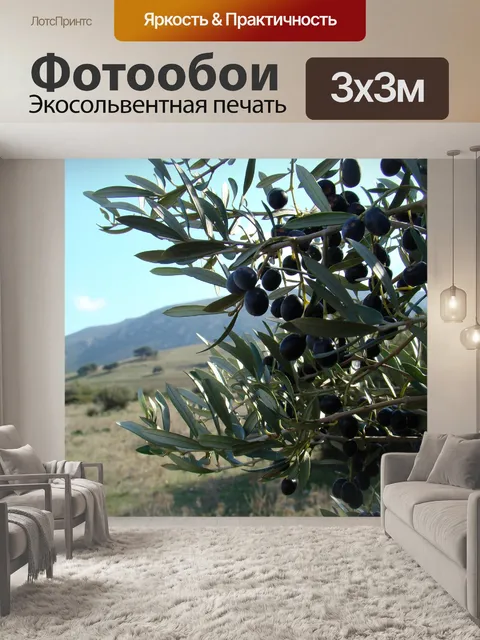 Фотообои Оливковый