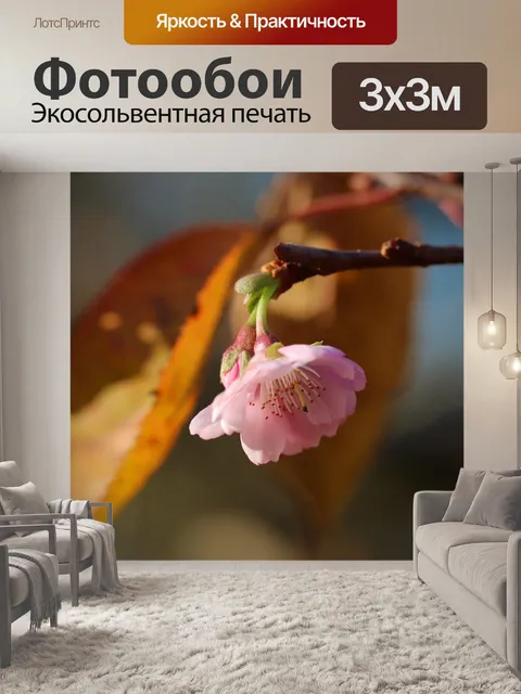 Фотообои Зимняя вишня