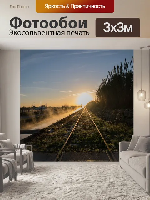 Фотообои Через