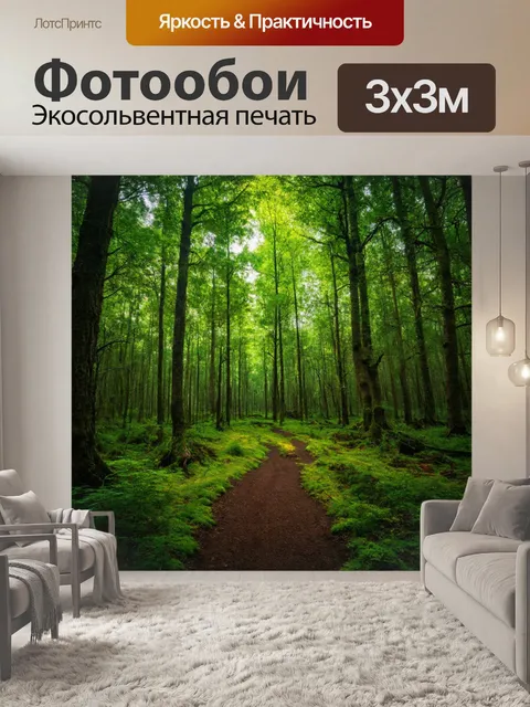 Фотообои с волшебной атмосферой, где легко потеряться в тайне