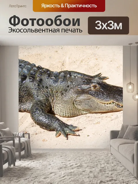 Фотообои Крокодил