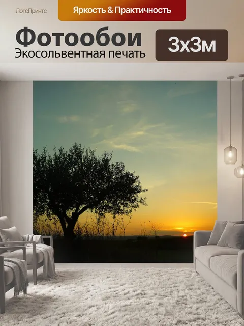 Фотообои Палаточный лагерь