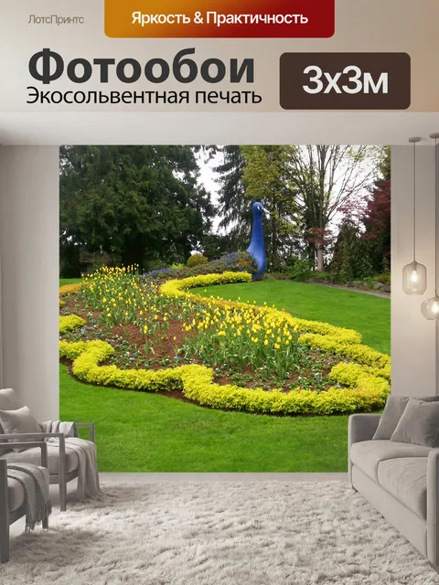 Фотообои Павлин