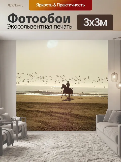 Фотообои Езда на лошади