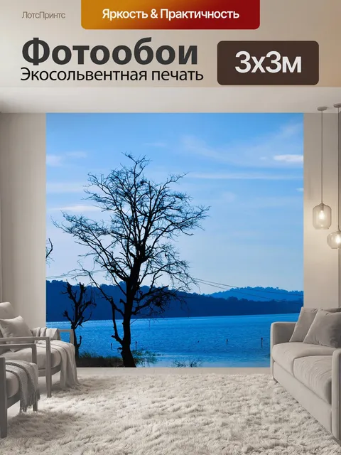 Фотообои Синий