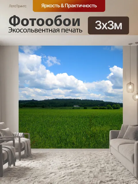 Фотообои Поле